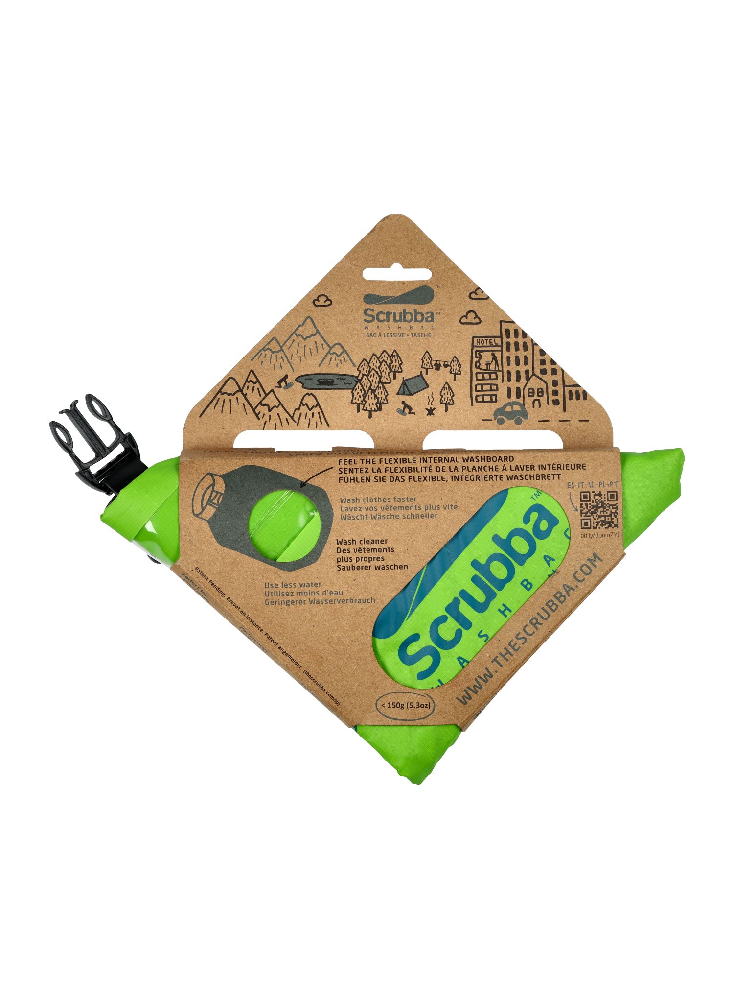 Neperšlampamas maišas Scrubba Washbag