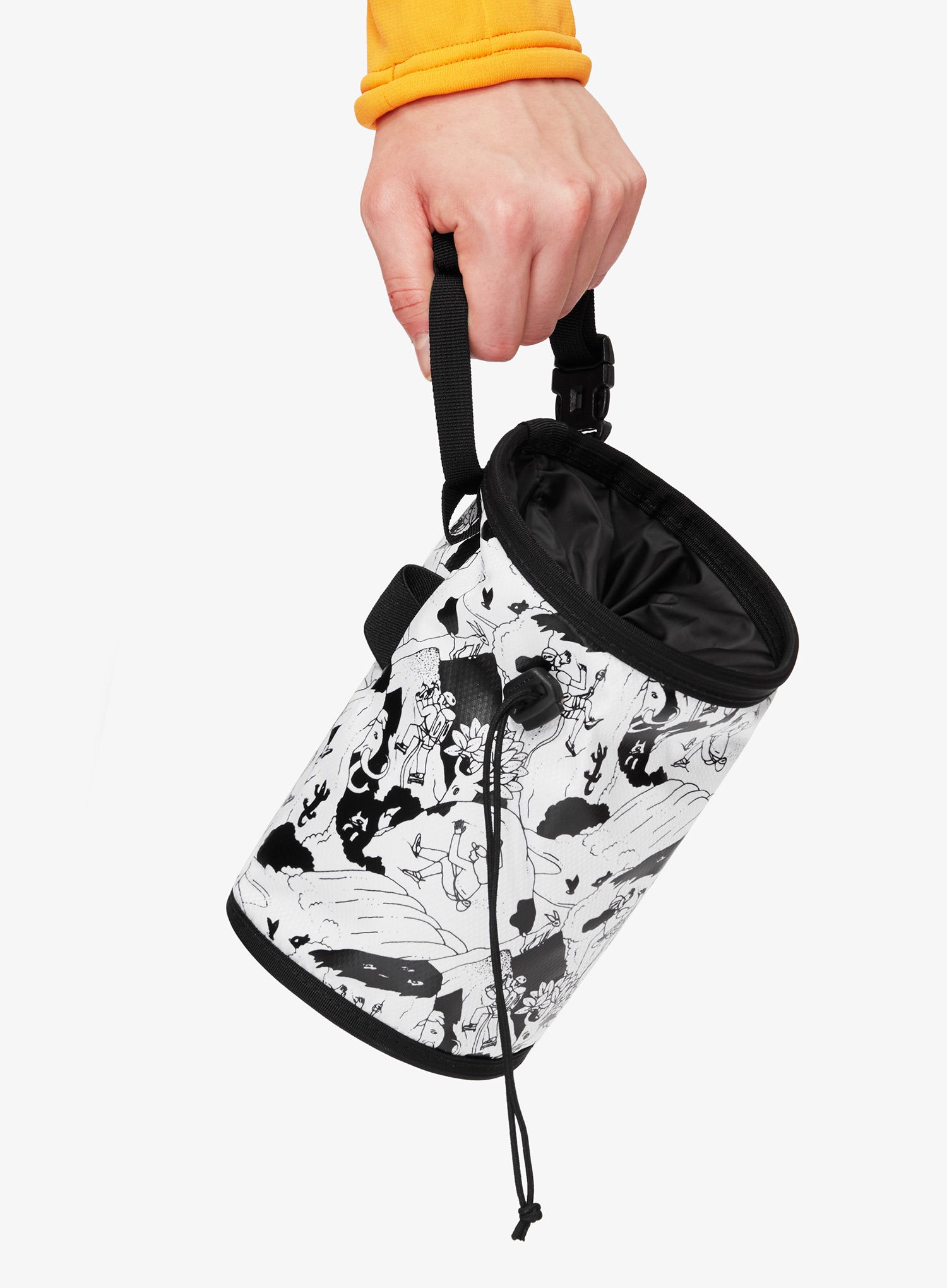 Magnezijos maišelis Mammut Gym Print Chalk Bag  - climbing scene