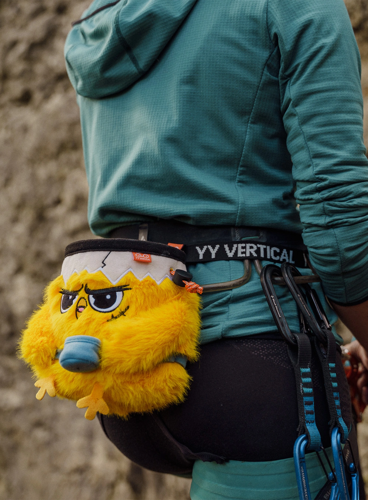 Magnezijos maišelis Y&Y Vertical Chalk Bag - chick
