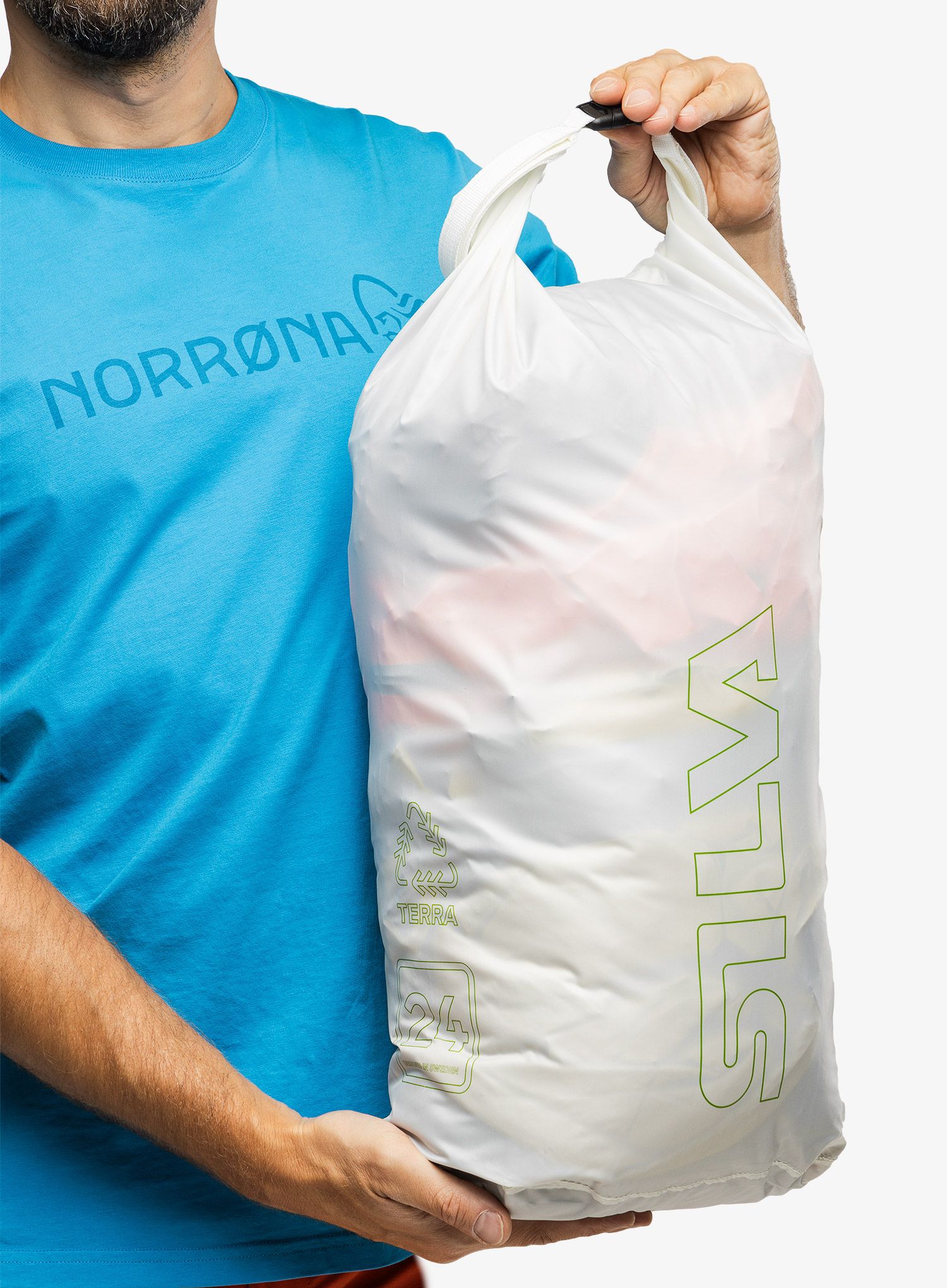 Neperšlampamas maišas Silva Terra Dry Bag 24L