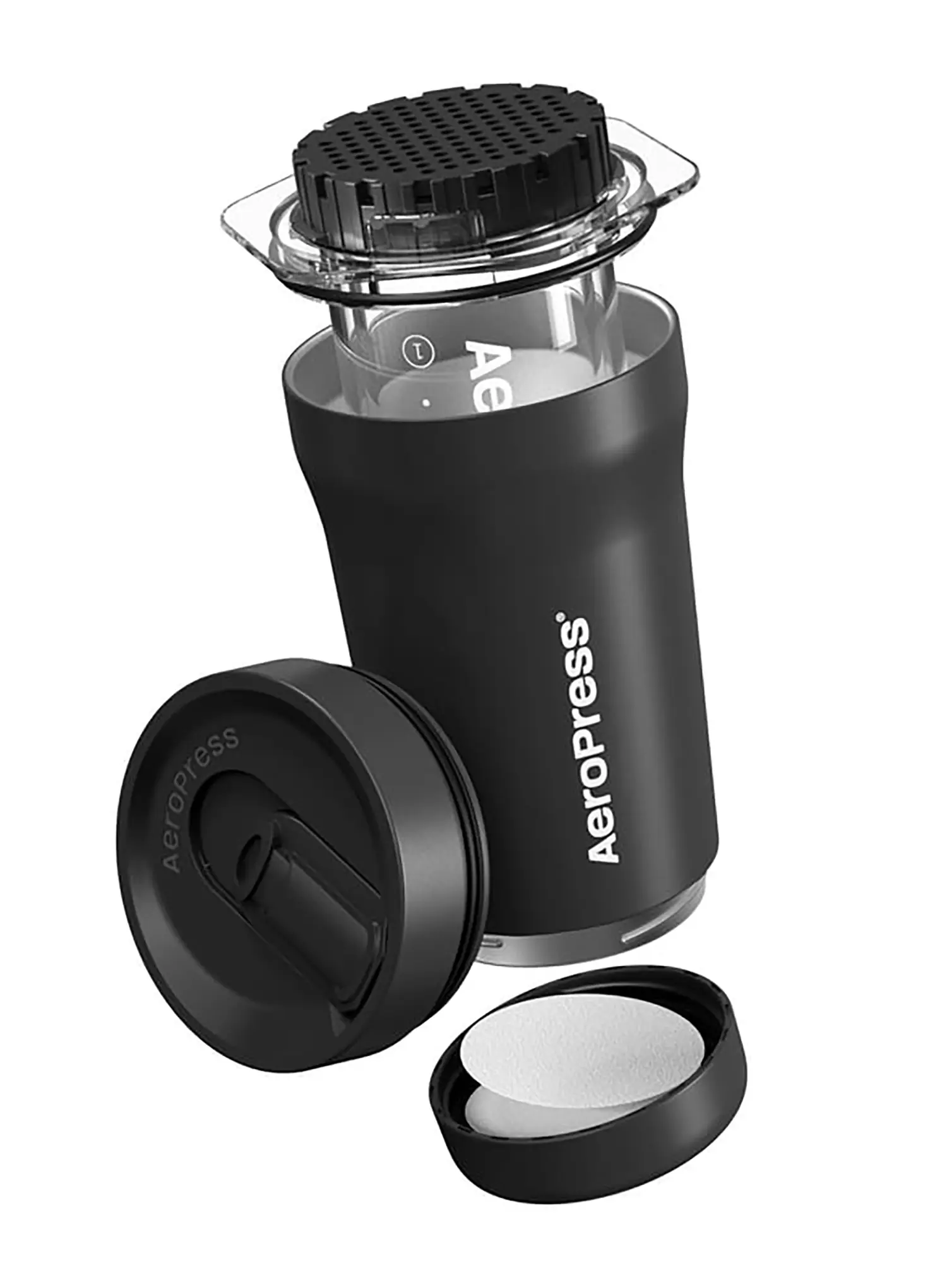 Turistinis kavinukas AeroPress Go Plus - black