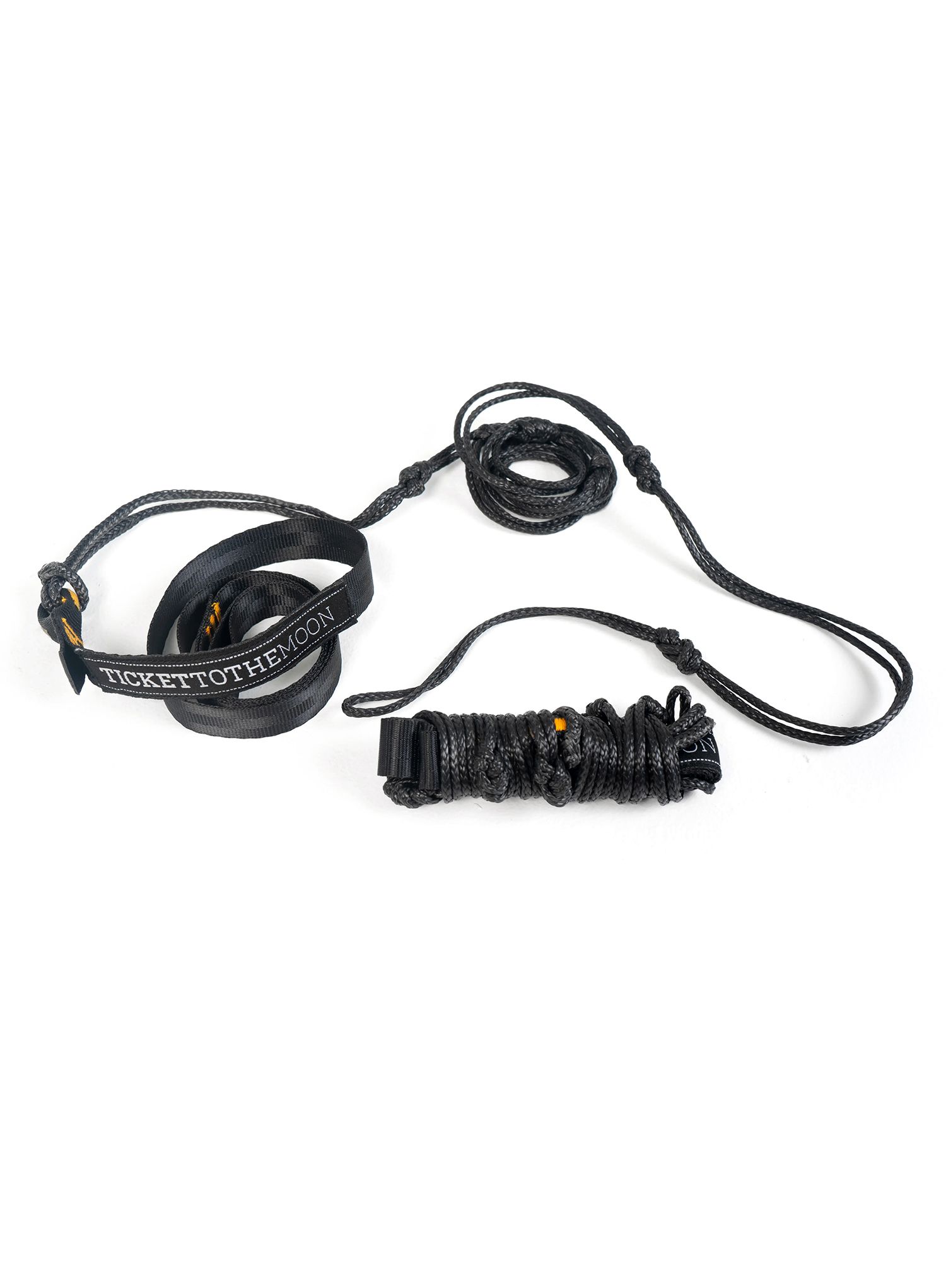 Hamakų tvirtinimo detalė Ticket to The Moon Lightest Straps - black