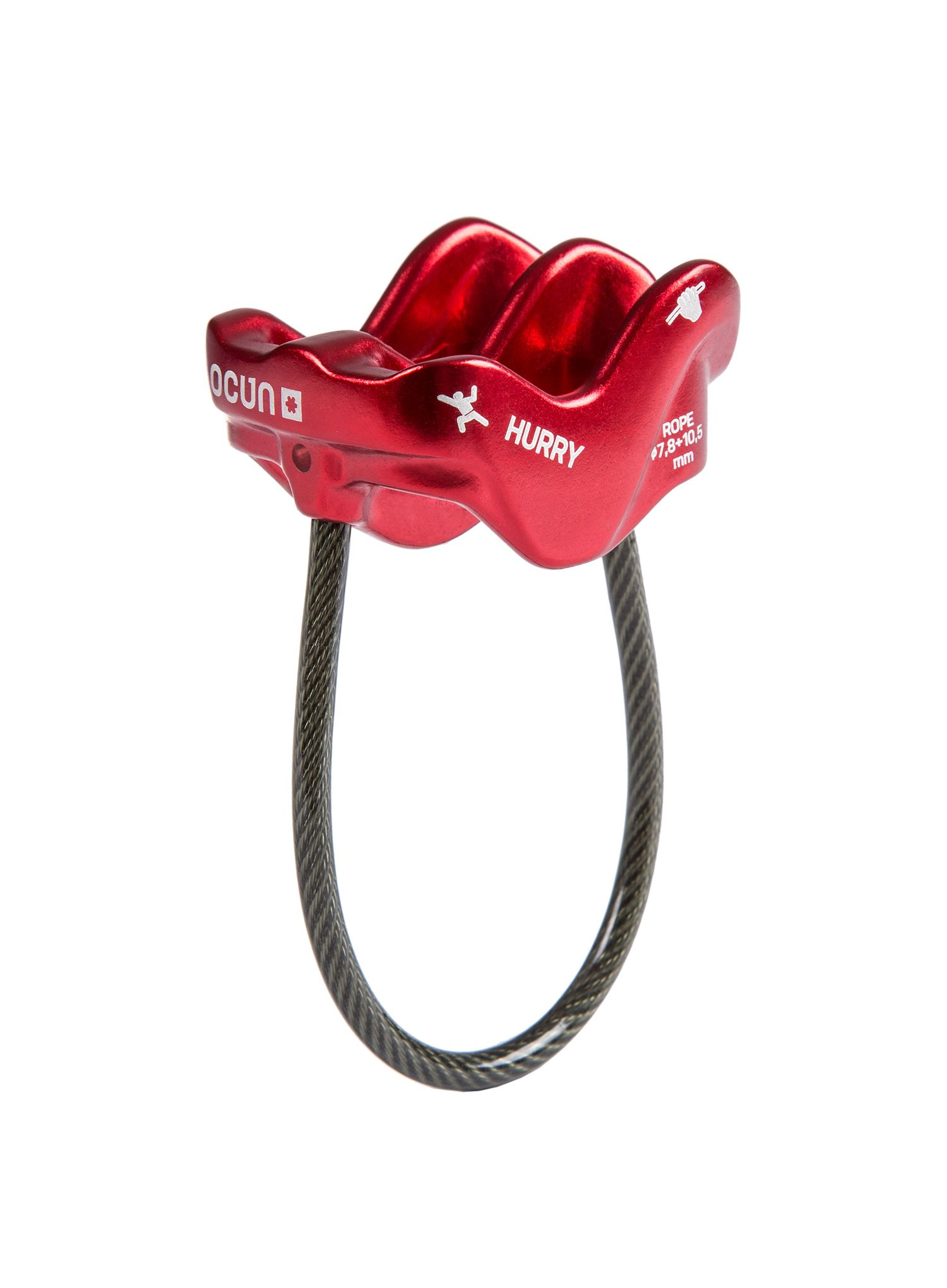 Savisaugos rinkinys Ocun Belay Set Eagle Screw Hurry - anthracite/red