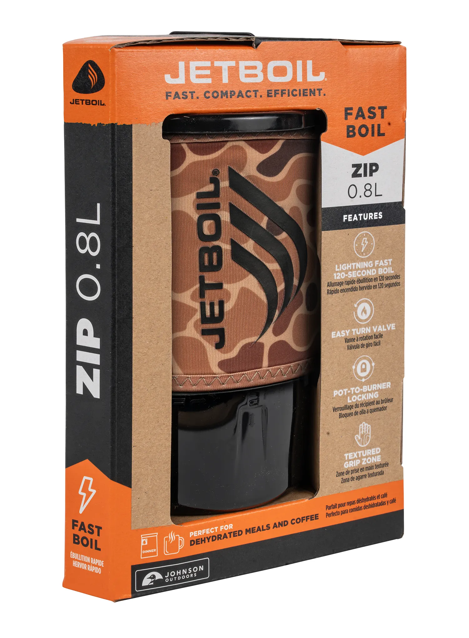 Rinkinys gaminimui Jetboil Zip 2.0 Cooking System - duck camo
