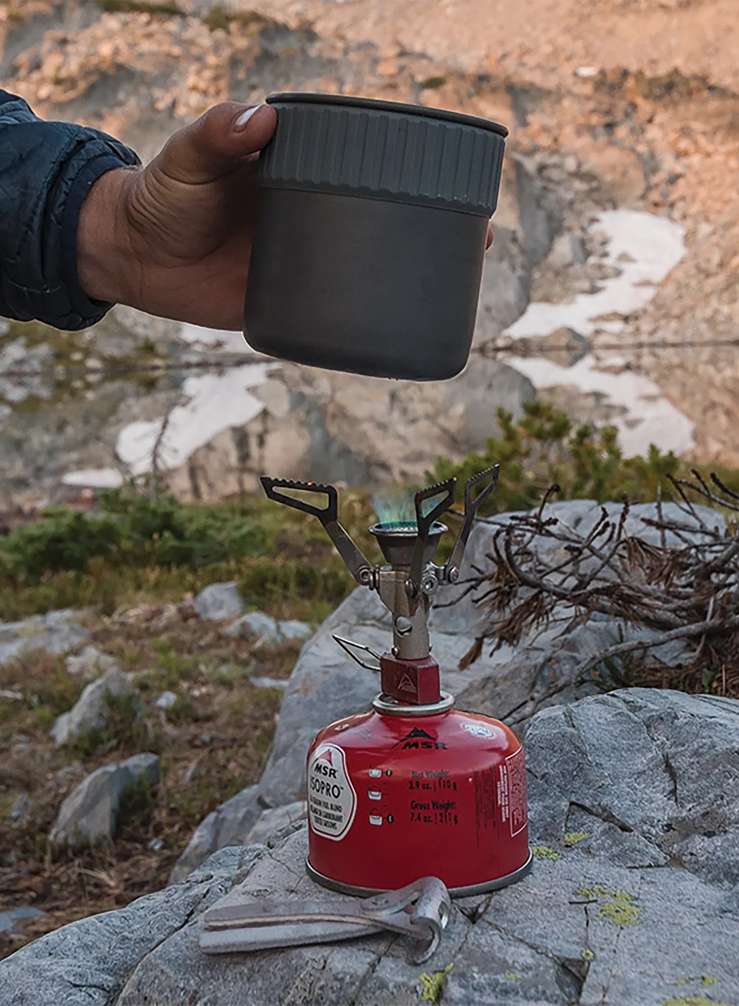 Rinkinys gaminimui MSR PocketRocket 2 Mini Stove Kit
