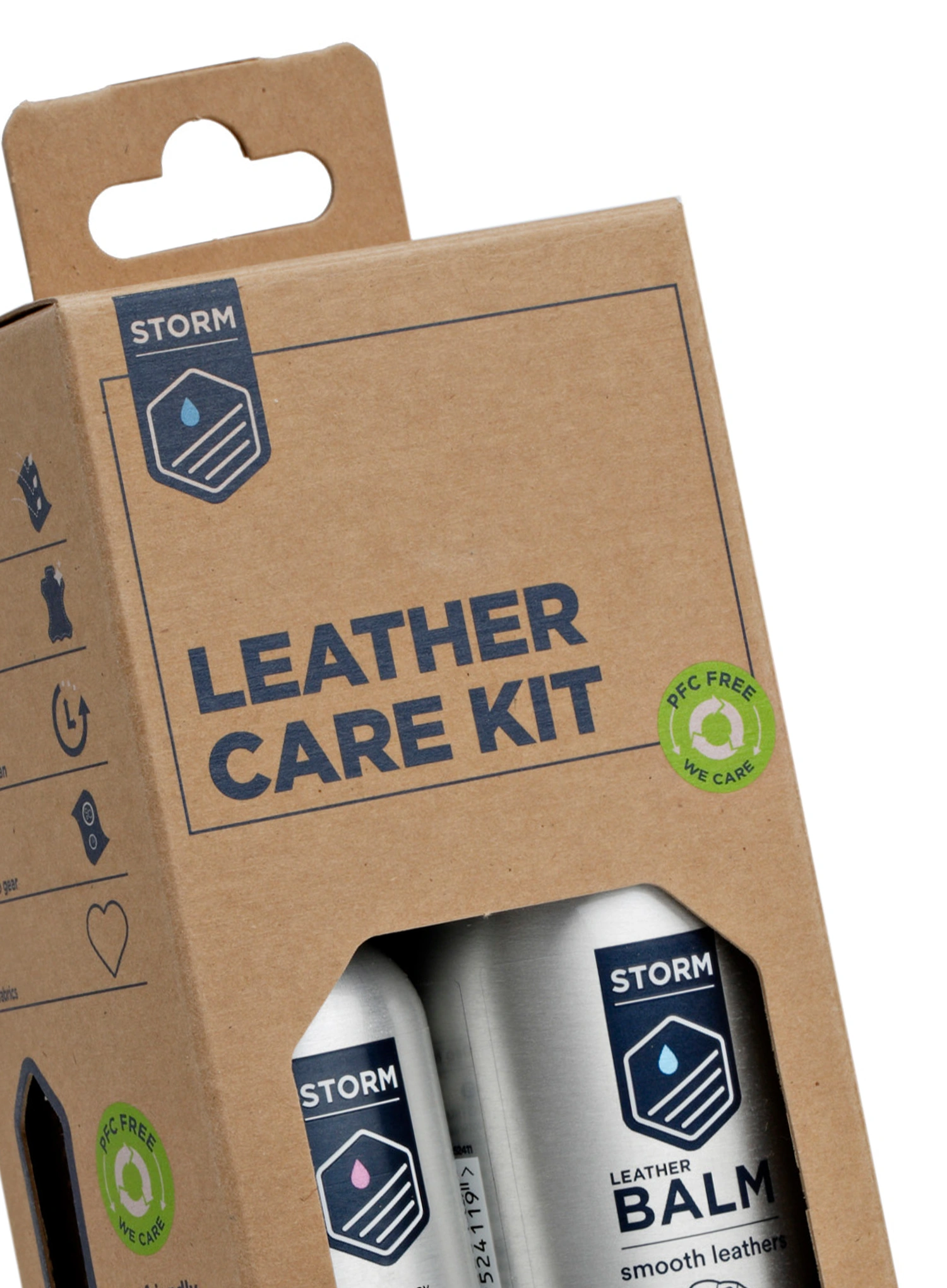 Batų priežiūros rinkinys Storm Leather Care Kit