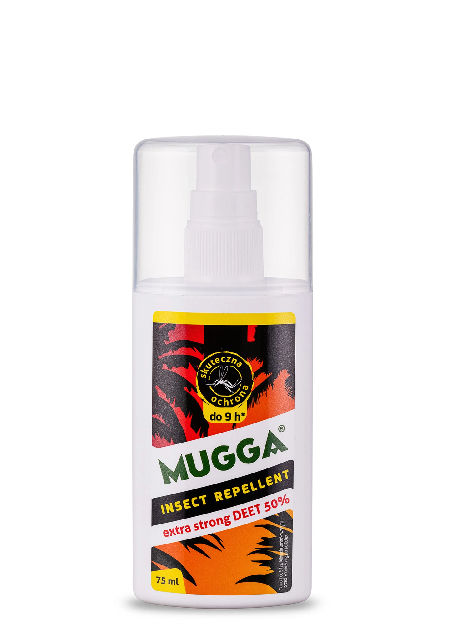 Rinkinys MUGGA Spray Extra Strong DEET 50% 75 ml 5-pack