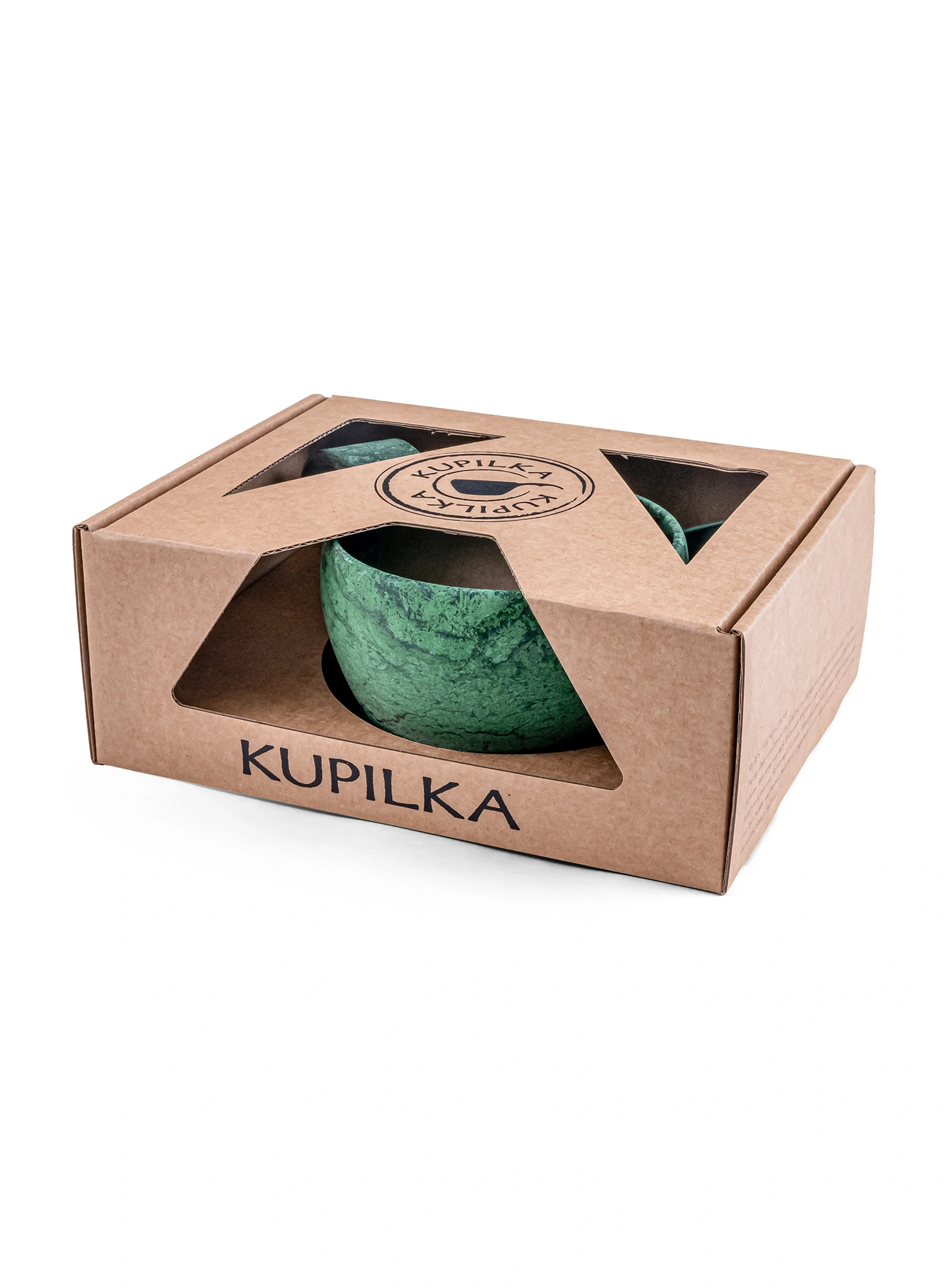 Indų rinkinys Kupilka 37+Spork Set - green