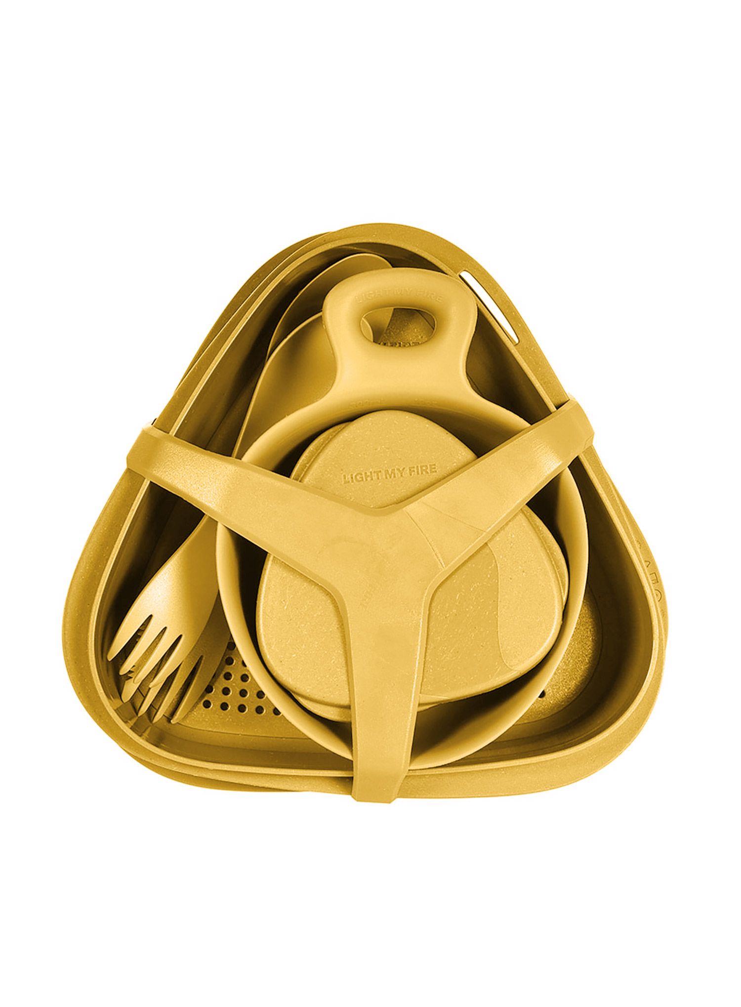 Indų rinkinys Light My Fire Meal Kit Bio - mustard yellow