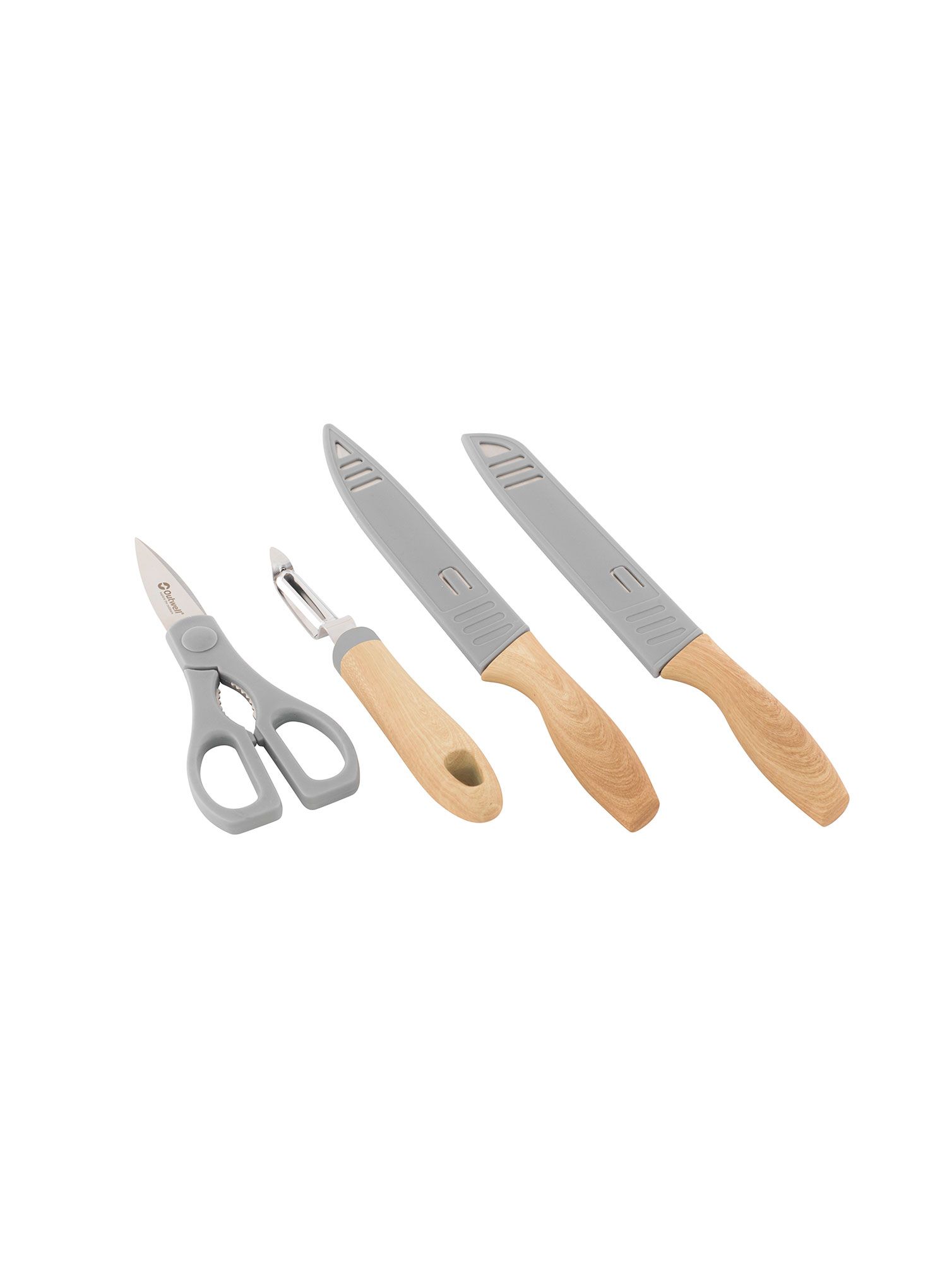 Peilių komplektas Outwell Chena Knife Set w/Peeler & Scissors