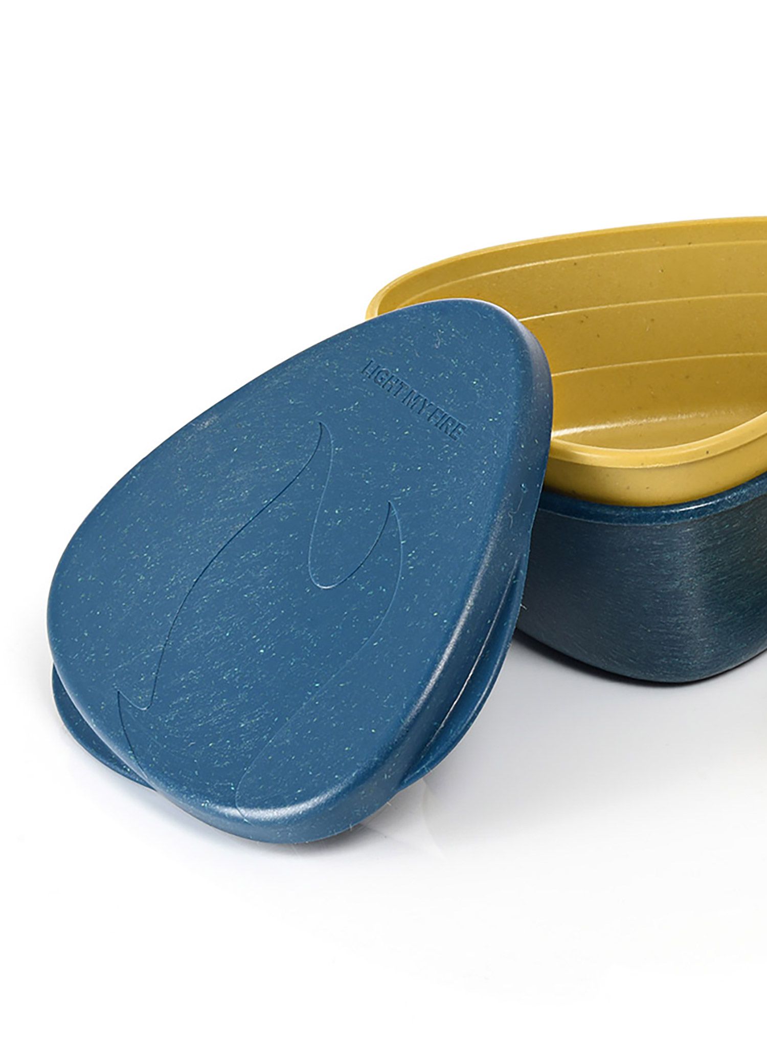 Talpų komplektas Light My Fire SnapBox O BIO 2-pack - yellow/blue