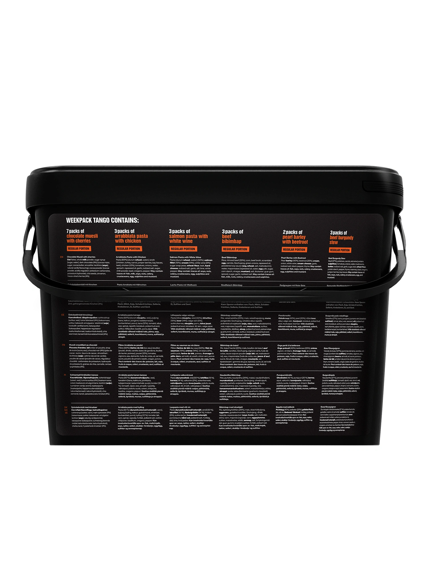 Rinkinys Tactical Foodpack Weekpack Tango