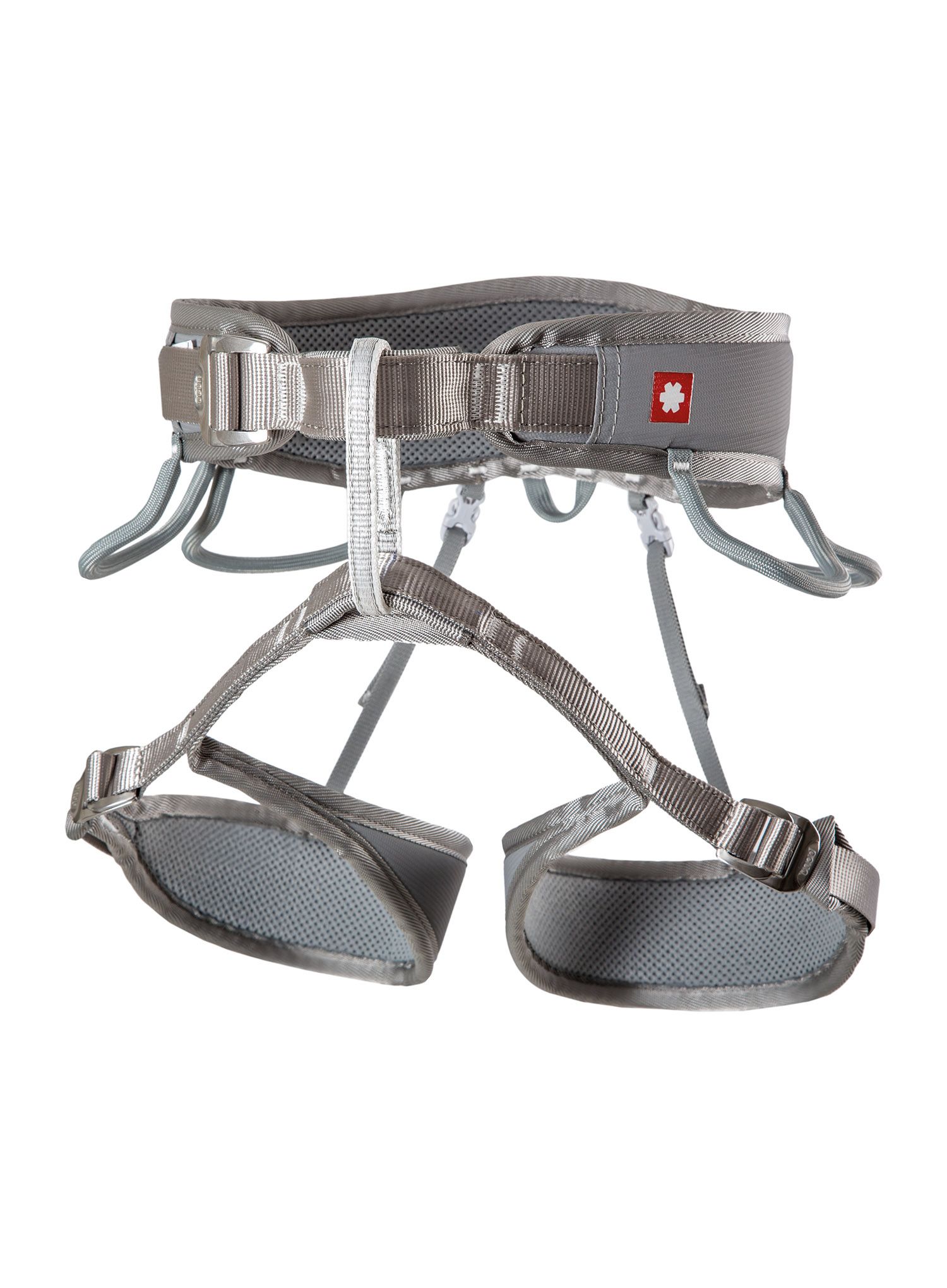 Rinkinys via ferrata Ocun Via Ferrata Twist+Chest Shard Set - grey silver/green
